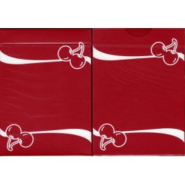 Pure Imagination Cherry Casino Reno Red Playing Cards Poker Size Deck USPCC Custom Limited Sealed