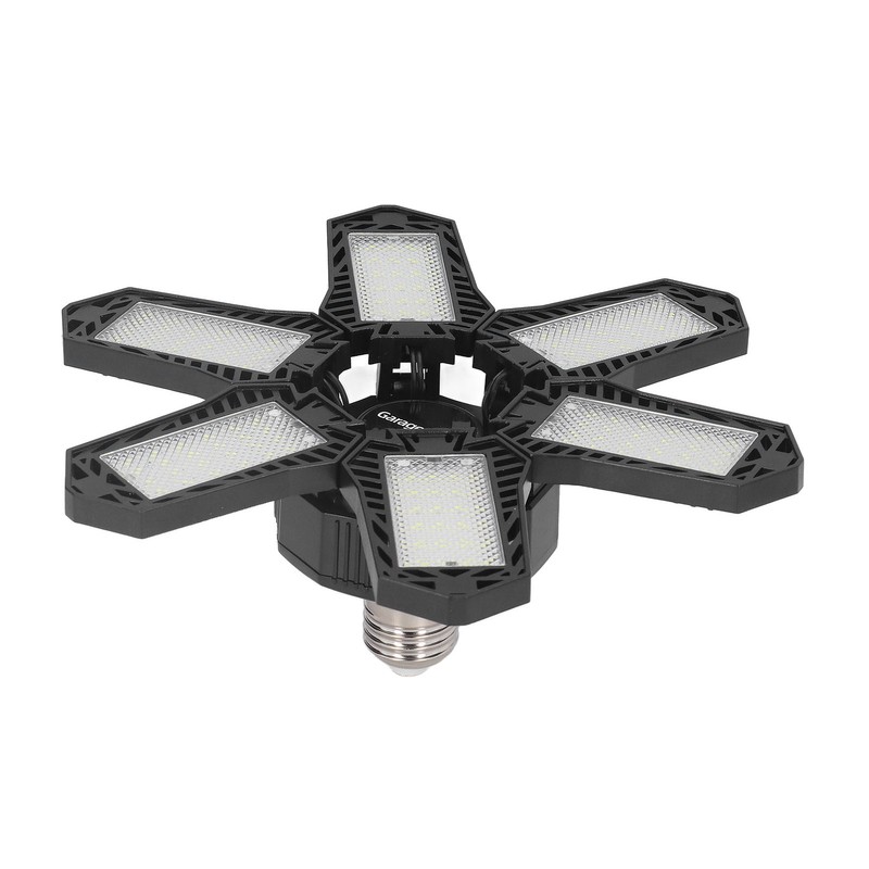 LED Garage Light 1800LM 24W 6 Leaf Foldable Good Heat