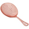 Barfly Premium Julep Strainer, Copper Plated, Stainless Steel, 16.51 x