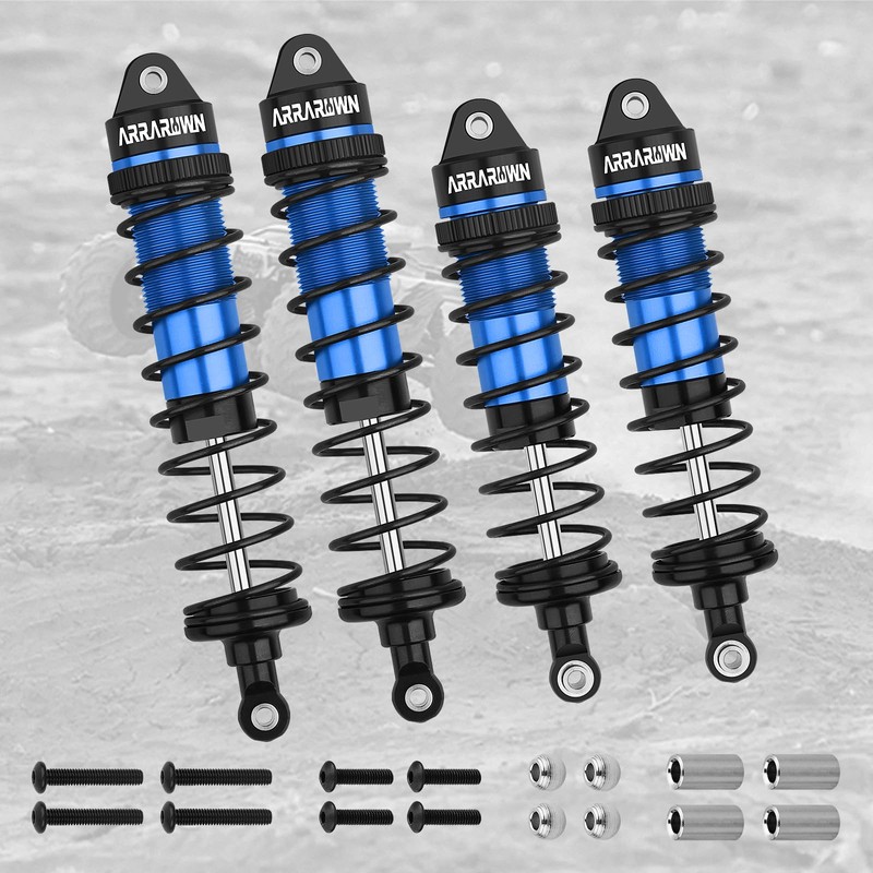 4PCS RC Shock 1:10 Aluminum Front & Rear Shocks Set