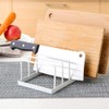 [2 Pack] Dish Plate Storage Drainboard, Tomorotec Pot Lid Holder