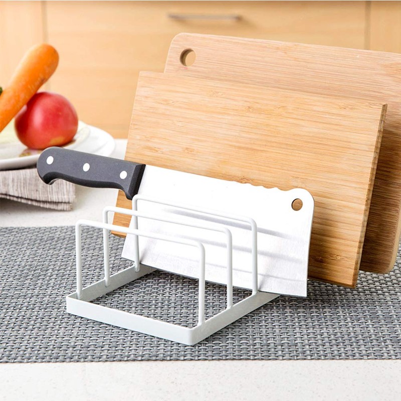 [2 Pack] Dish Plate Storage Drainboard, Tomorotec Pot Lid Holder