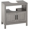 LJLB Space-Saving Pedestal Sink Storage Cabinet for Bathroom, Under Sink