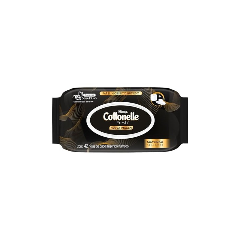 Kleenex Cottonelle Fresh Papel Higinico Hmedo, 42 Hojas