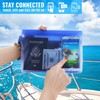 AiRunTech Waterproof Pouch with Waist Strap (2 Pack) | Beach