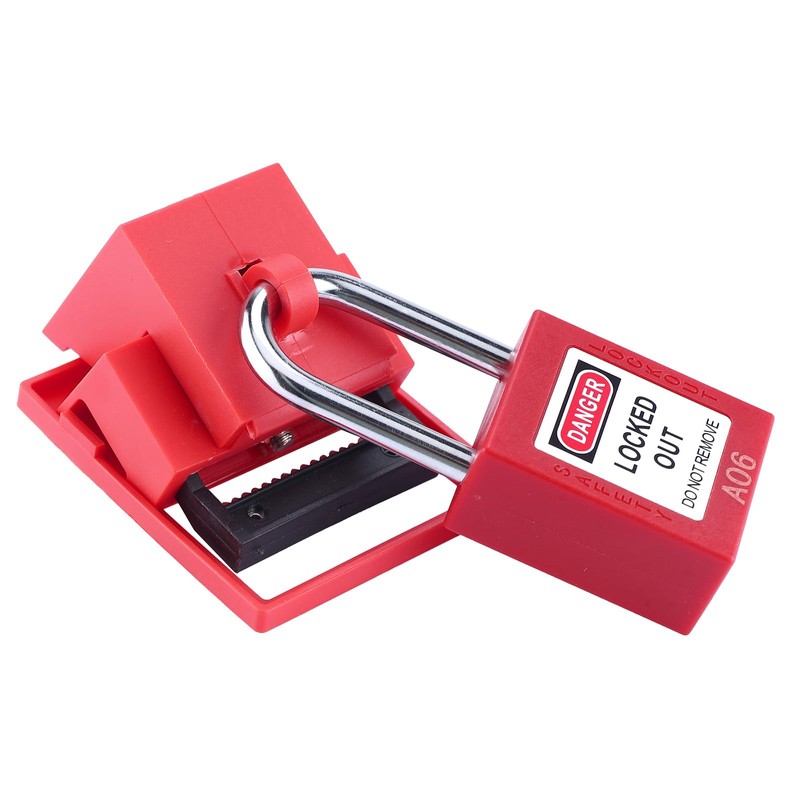 Patioer Circuit Breaker Lockout Device, 6 Pack 480/600 Volt Clamp-on