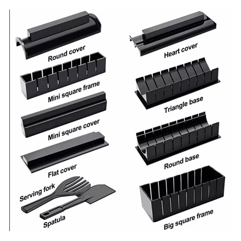 Kitchen Is Life New 11 PCs Sushi Making Kit For