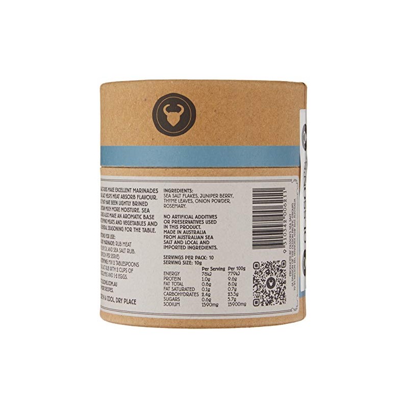 Olsson Wild Thing Sea Salt Rub 100 g