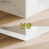 Wall Baseboard Molding Trim,8-Pack of 48 x 3.15 in, White
