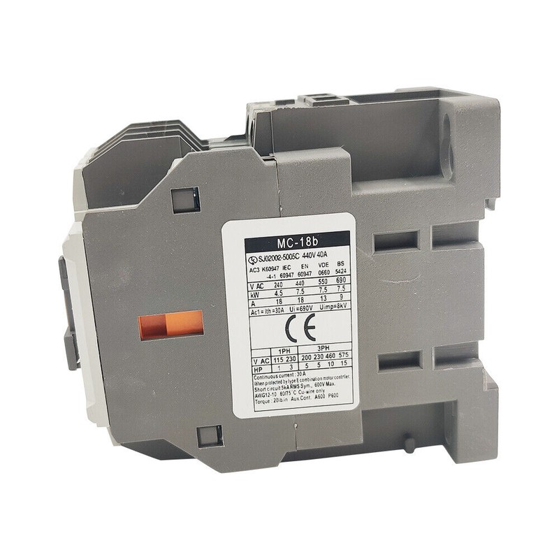 Nofuel MC-18b-11 Contactor 120V Coil replacement LS contactor MC-18b 3P