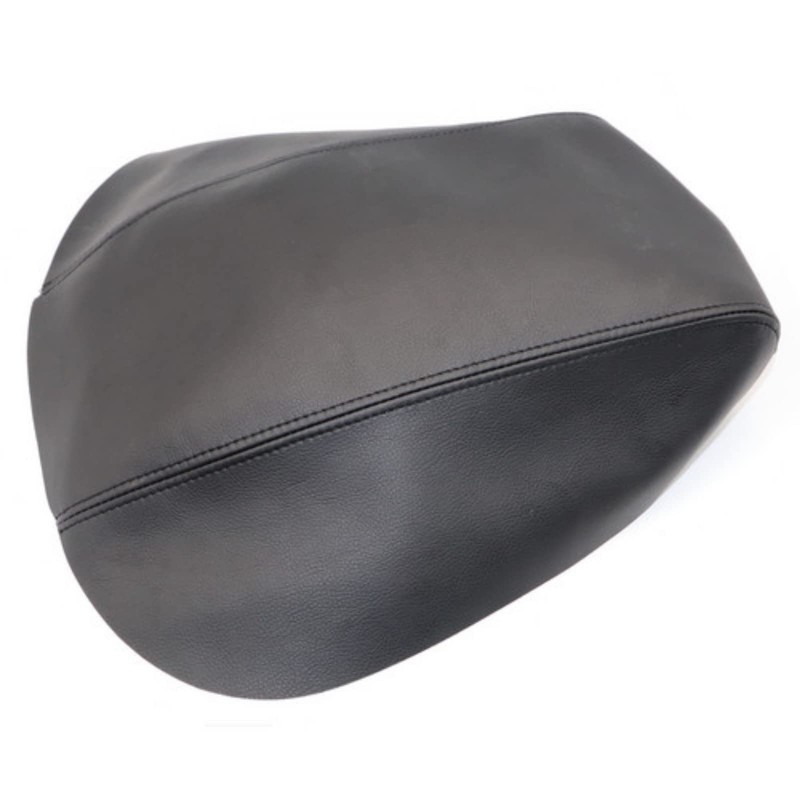 NLQR Center Console Lid Replacement Armrest Cover Microfiber Leather Black