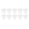 10PCS Hearing Amplifier Domes Replacement Silicone Soft Earplug Eardrum Heads