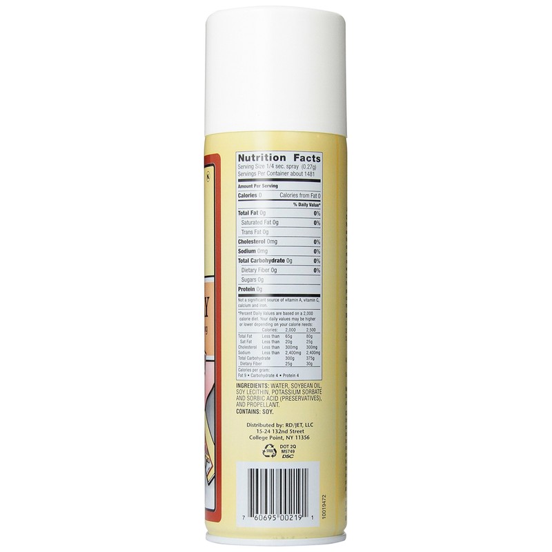 Chef's Quality All purpose Oil Pan Spray, 17 ounce, 6