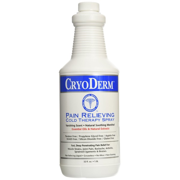 CryoDerm Cold Pain Relief Spray - 32 oz spray