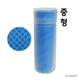 Sports towel [cool towel-cylindrical] Waffle/wet/sports towel/80*17 suede sports towel (blue) 10ea