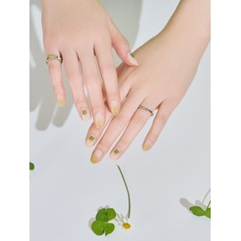Shop Gel Lucky Day Sticky Gel Nails 16pcs / 샵젤 럭키데이 붙이는 젤 네일 16pcs
