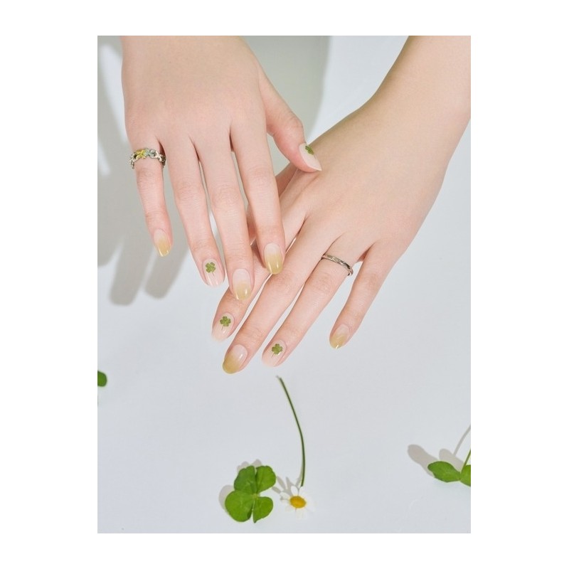 Shop Gel Lucky Day Sticky Gel Nails 16pcs / 샵젤
