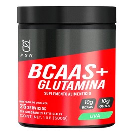 Bcaas  Glutamina Aminoácidos Psn 500g Sabores