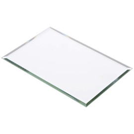 Plymor Rectangle 3mm Beveled Glass Mirror, 4 inch x 6 inch (Pack of 3)