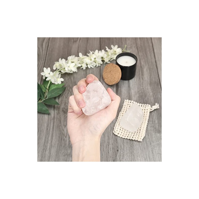 Desodorante Natural Ecológico de Piedra Cristal de Alumbre Zero Waste