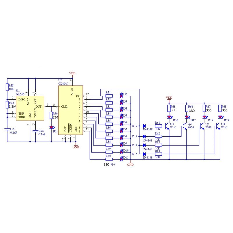 Gikfun DIY SMD SMT Welding Practice Soldering Skill Training Board