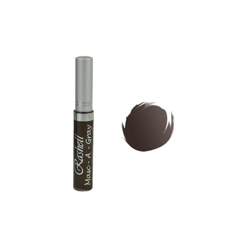 RASHELL Masc-A-Gray Hair Color Mascara - Warm Brown by Rashell
