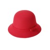 UltraKey Women Felt Hat, Bucket Hat, Adjustable Vintage Bowler Suede