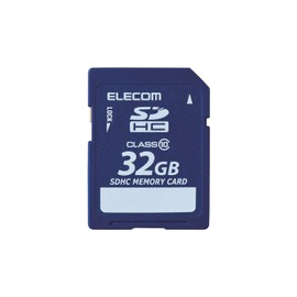 Elecom SDHC Card 32GB Class 10 with Data Recovery Service MF-FSD032GC10R