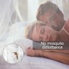 Sendowtek Mosquitero de Cama, Mosquitera para Niños de Cúpula Blanca,