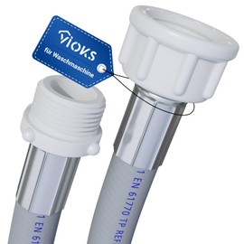 VIOKS Washing Machine Hose Extension 1.5 Metres Replacement for Reflex 682574 Inlet Hose Extension - Washing Machine Hose Extension / Inlet Hose Washing Machine Extension