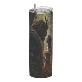Termo Skinny Café 20 Oz - Bella Bestia Beauty Beast #43