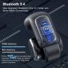 LOBKIN Ear-Clip Earphone Smart LED Touch Screen Digital Display Wireless