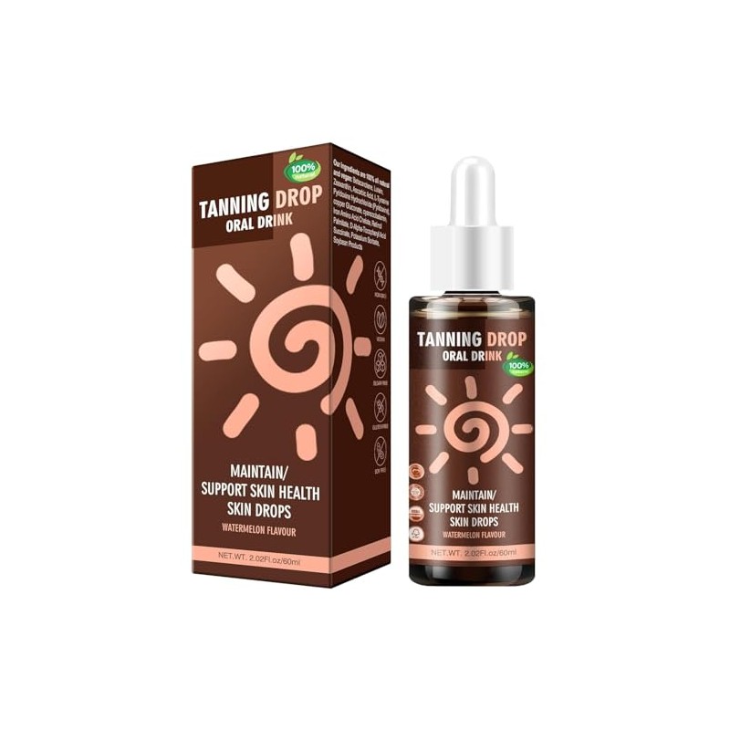 60 ml Tanning Drops for Drinking - Self Tanning &