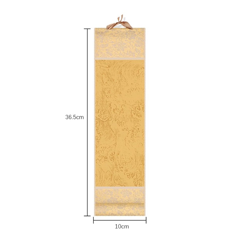 ZONADAH Blank Painting Scroll 10 x 36.5cm Reusable Chinese Calligraphy
