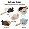 Silicone Pot Strainer, Emptycolor Adjustable Clip On Strainer for Pots