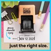 ExcelMark 1822 Date Stamp – Perfect for Shipping, Receiving, Expiration