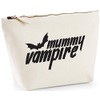 Hippowarehouse Mummy vampire printed make up cosmetic wash bag 18x19x9cm
