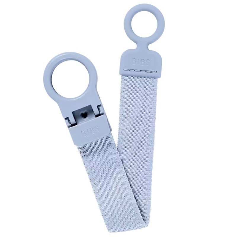 Bibs Dummy Clip Loop, Blush