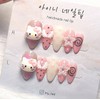 [Commemorating store openingSuper special discount] Kitschy Pink Angel Kitty Nail