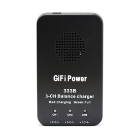 MaximalPower 3-in-1 Battery Balance Charger for Yuneec Breeze LiPo RC Drone Battery | 45-Minute Charging with Plug-and-Play Function for Easy, Quick Charging (Charger & 3-Pack Battery Set)