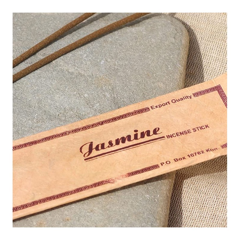 Bodhi Premium Jasmine Incense Sticks, Pack of 15 - Floral