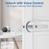 Foxgard Smart Fingerprint Door Lock:Fingerprint Door Knob-Biometric 5-in-1 Finger Print