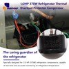 1/2HP 375W Refrigerator Thermal Overload Protector Compressor Replacement Parts