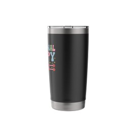 Groovy Occupational Therapy 4th of July Therapist Stainless Steel Insulated Tumbler