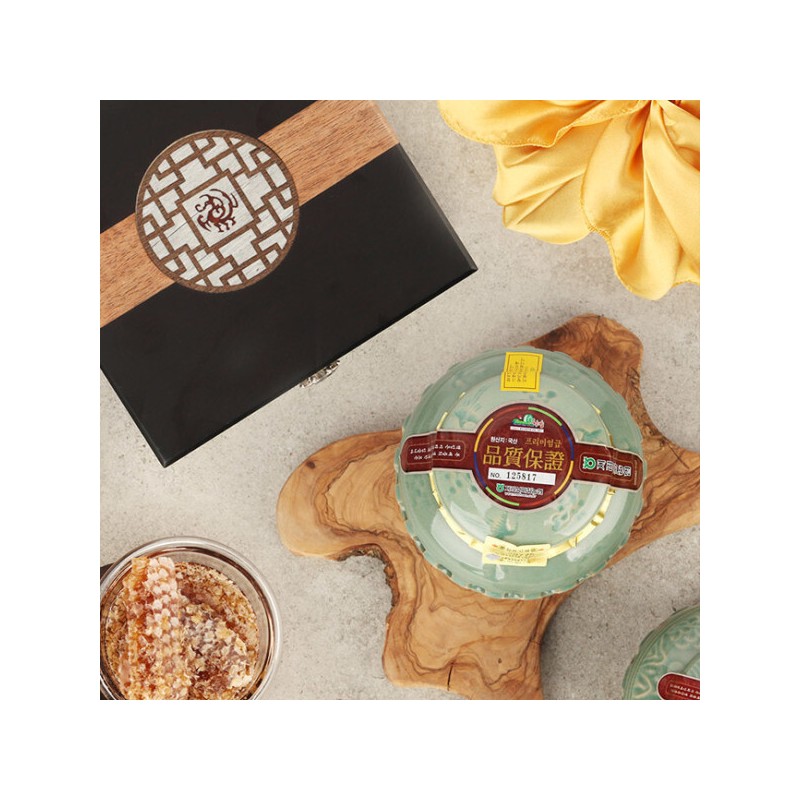 Jiri Mountain Macheon Nonghyup Premium Local Honey Pottery Set (600g