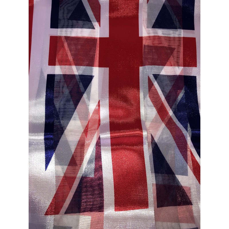 Pamper Yourself Now Union jack scarf thin pretty scarf great