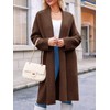 Saodimallsu Womens Long Cardigan Sweaters Chunky Open Front Oversized Slouchy