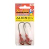 No Alibi, Alien Jig Head, Red, 1/2 oz / 14.1
