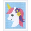 Vervaco Educational Craft Kit Embroidery Cross Stitch Unicorn Creative Leisure
