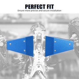 NICECNC A Arm Protector Skid Guard Compatible with Yamaha Raptor 700 YFM700 2013,2015-2024, Raptor 700 YFM700R 2006-2008,2014 Blue